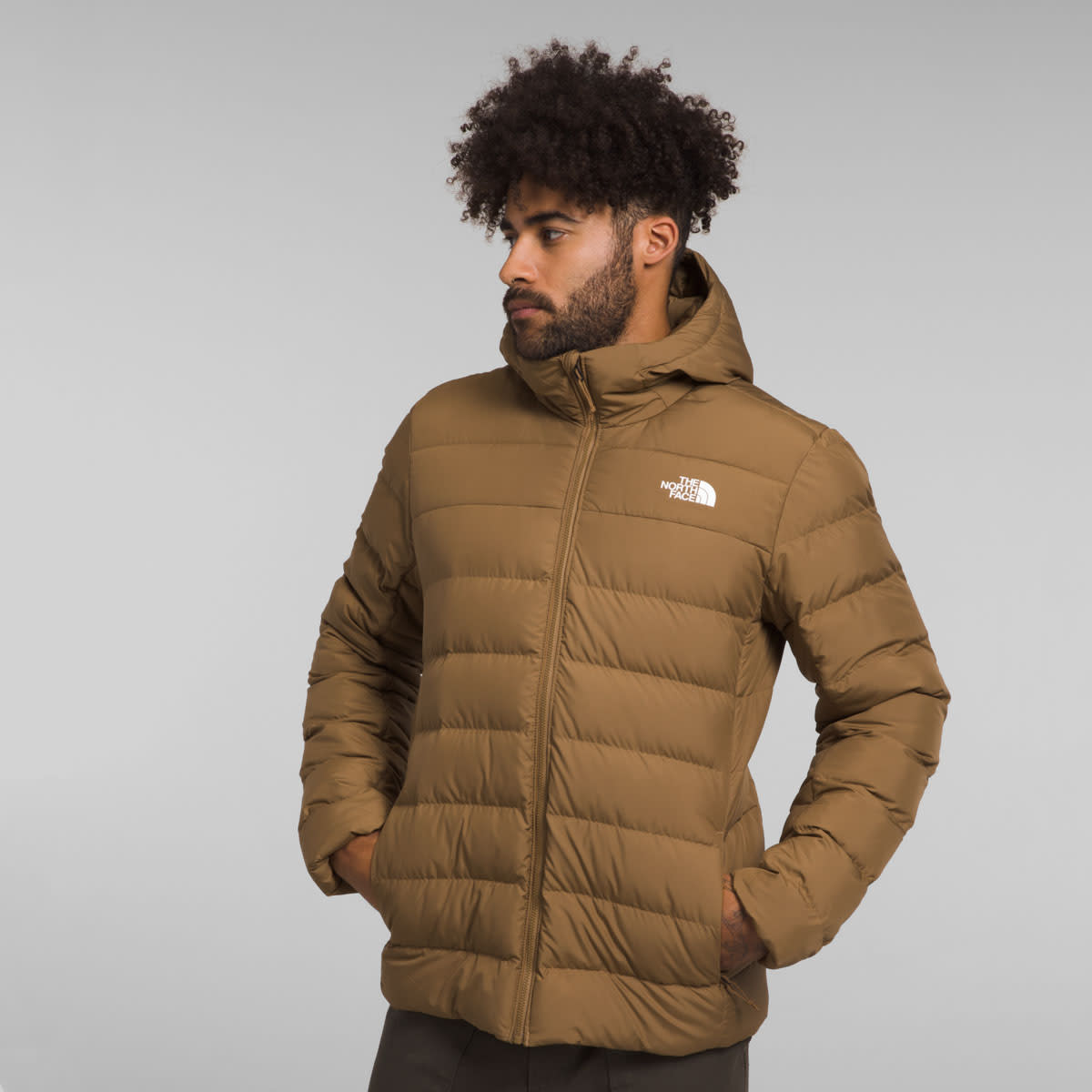 The North Face M Aconcagua 3 Hoodie Utility Brown - Streamnwood