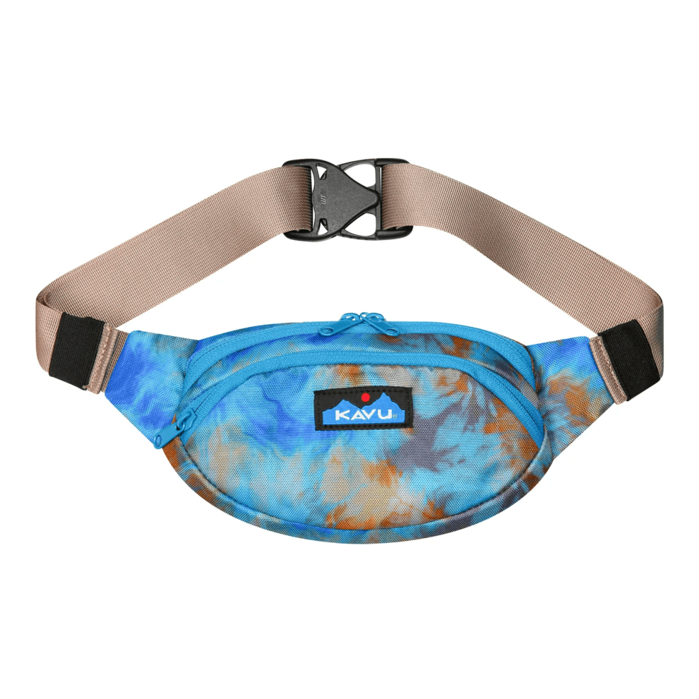 KAVU Waist Pack Spectator-Ocean Potion - Streamnwood