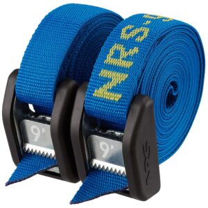 NRS Buckle Bumper Straps Size: 9' Pair, Iconic Blue