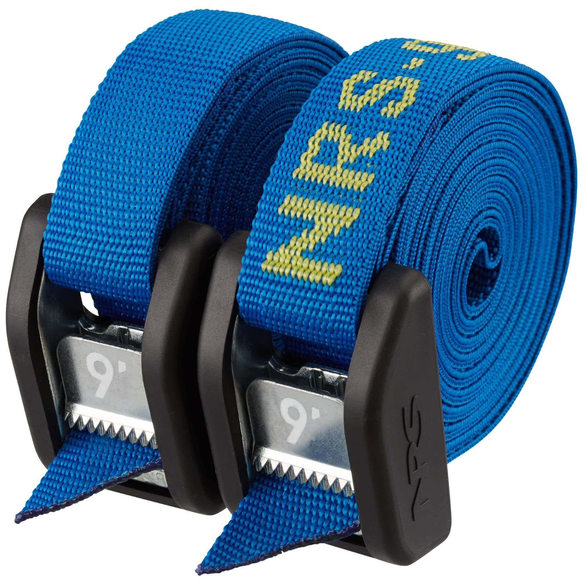 NRS Buckle Bumper Straps Size: 9' Pair, Iconic Blue