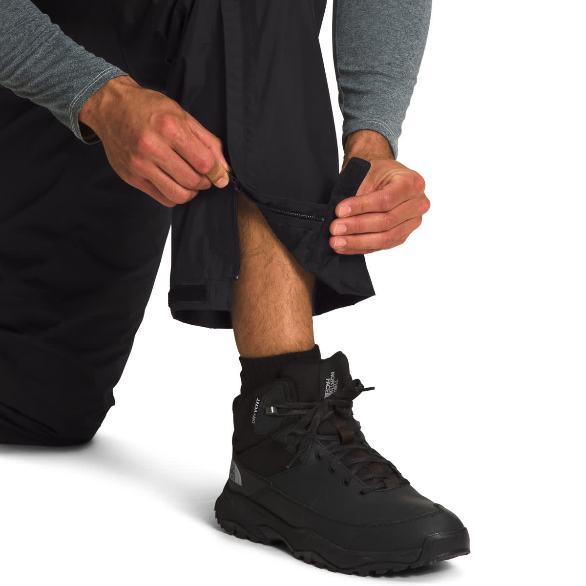 The North Face M Antora Rain Pant Black - Image 4