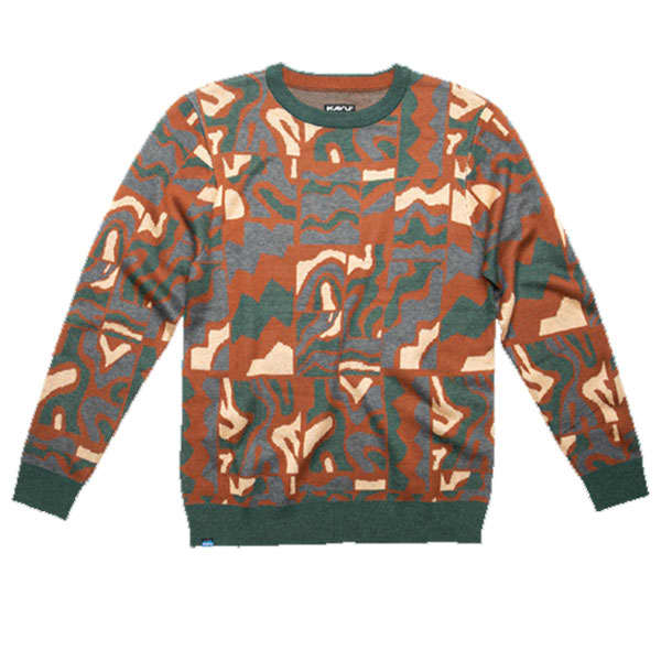 KAVU M Highline Sweater -Smash Mash