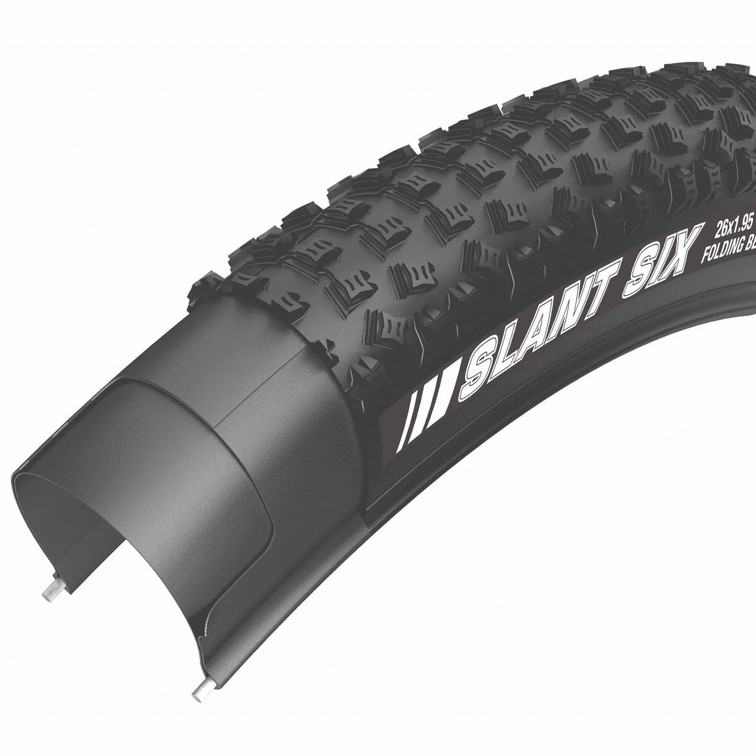 Kenda Slant Six 29 x 2.20 Foldable, DTC, 120tpi Black - Image 2