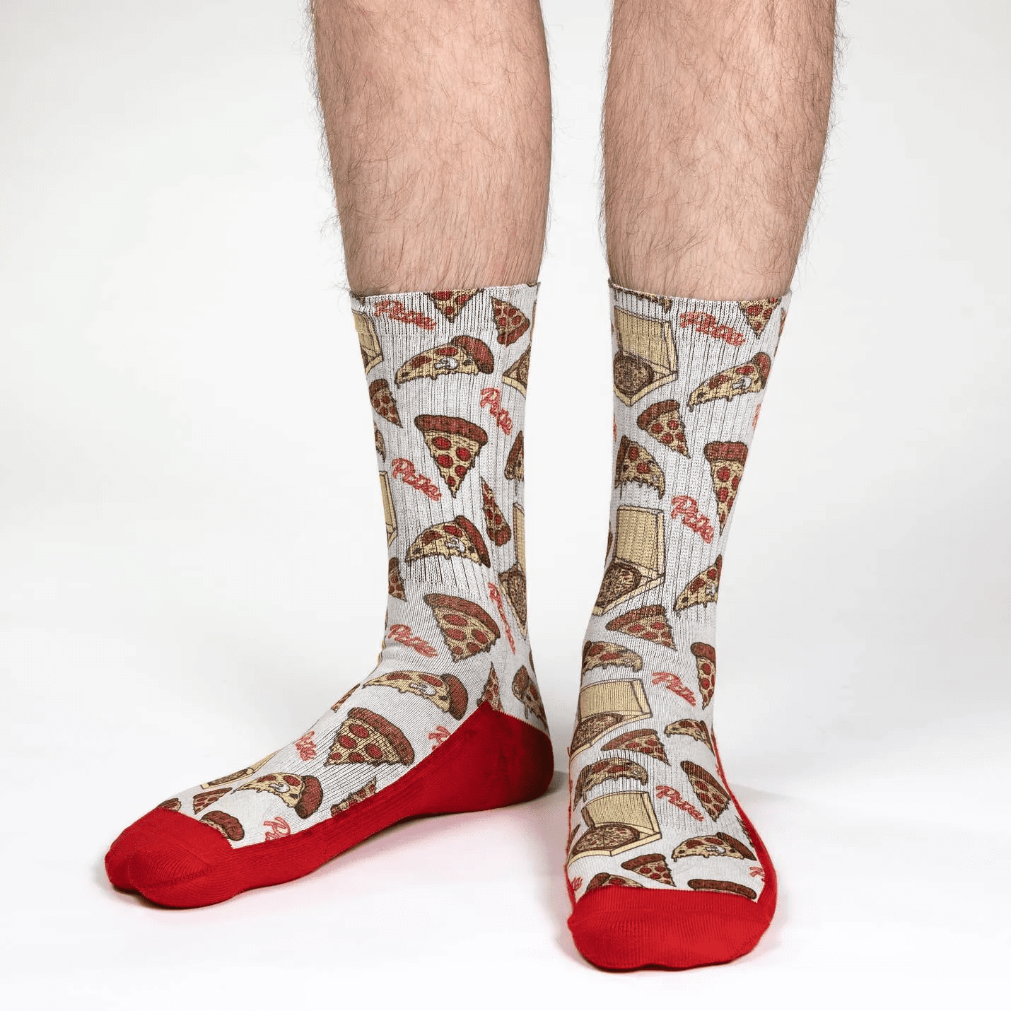 Good Luck Sock Active Fit Pizza Socks M 8 - 13 - Image 2