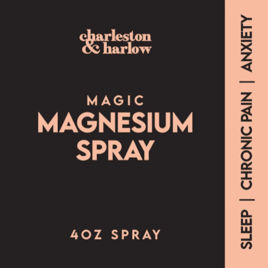 Charleston & Harlow Unscented Magic Magnesium Spray -Sleep, Anxiety, Pain Relief - Image 3