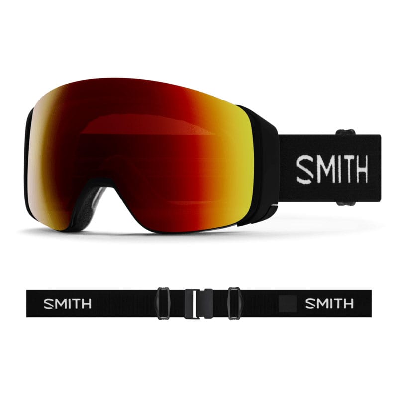 Smith 4D MAG Black / ChromaPop Sun Red Mirror