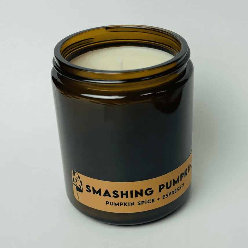 Charleston & Harlow FALL Smashing Pumpkin - Pumpkin Spice + Espresso Soy Candle - Image 3