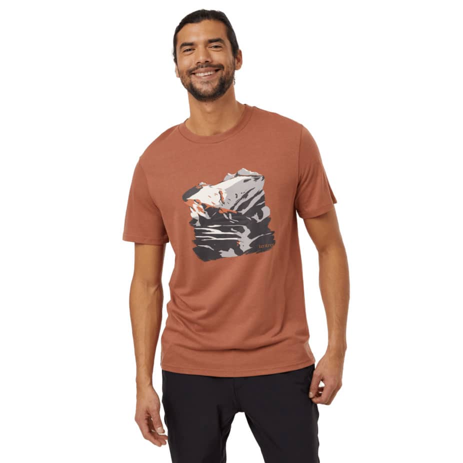tentree M Sunset Ridge T Clay/ Sienna