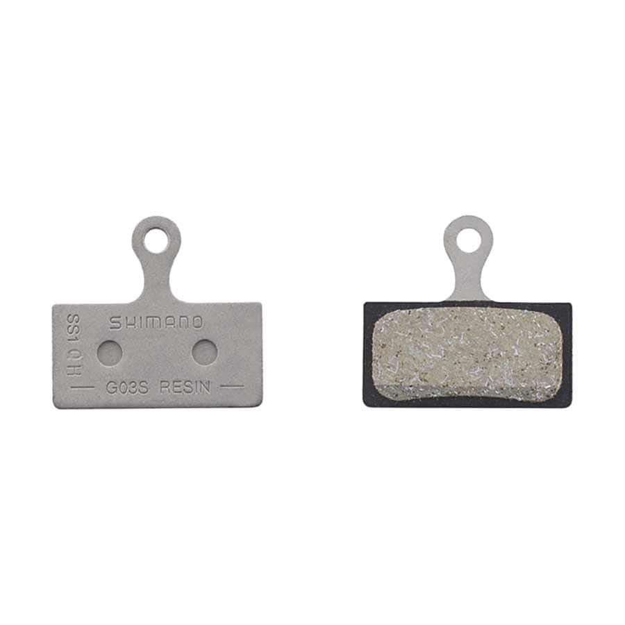 Shimano G03S Disc Brake Pads, Shape: Shimano G-Type/F-Type/J-Type, Resin, Pair