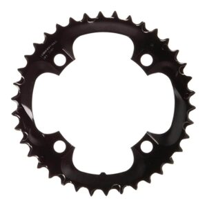 Shimano Middle Chainring for 28/38/48 38T 8sp BCD 104 Steel Black