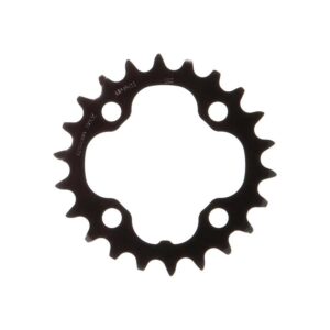 Shimano Deore FC-M590 22T Inner Chainring 9sp BCD: 64mm 4 Bolt, For 22/32/44 Steel Black
