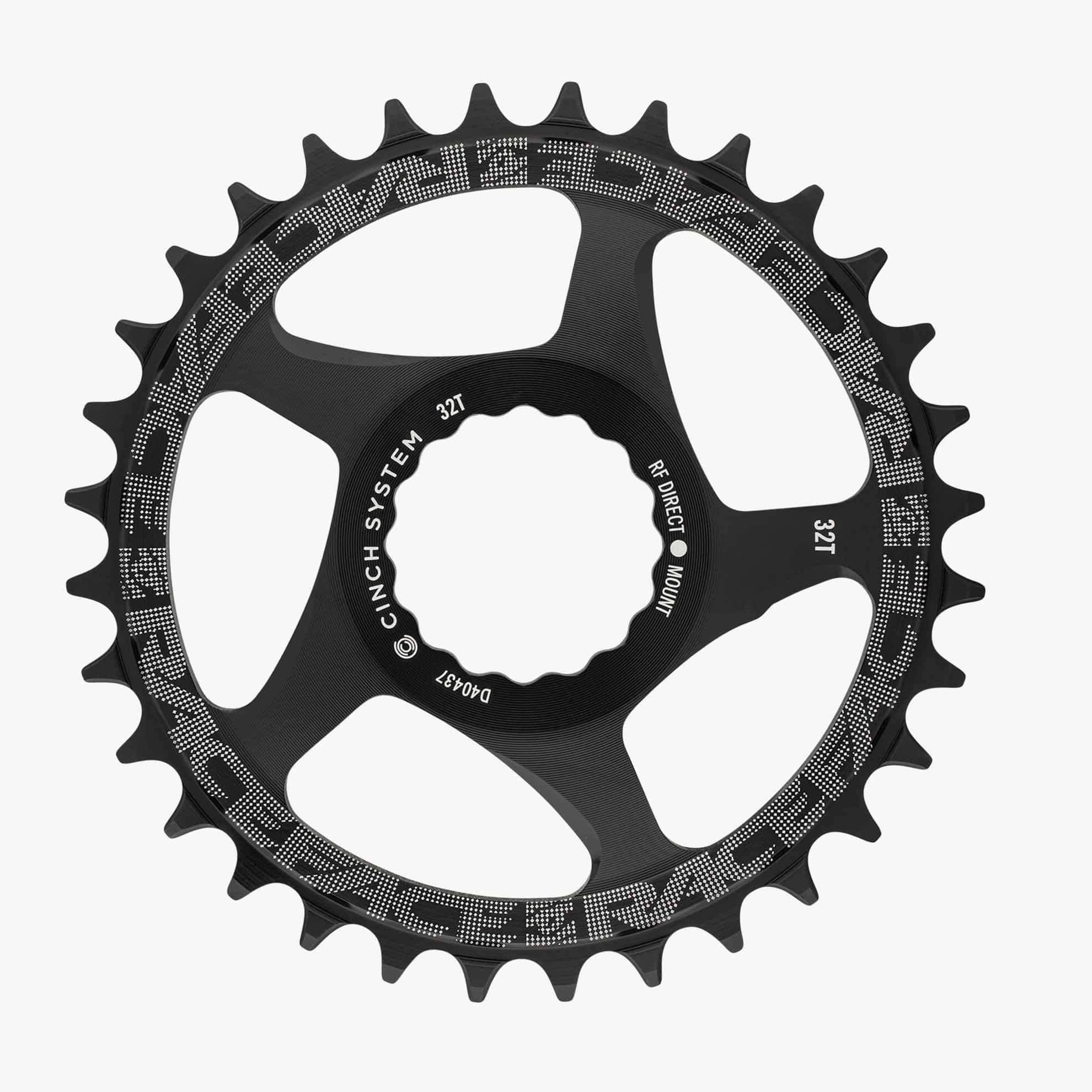 Race Face Chainring Cinch Direct Mount 26T Black 10-12S