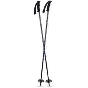 TUBBS 2 Piece Walking Poles BLACK