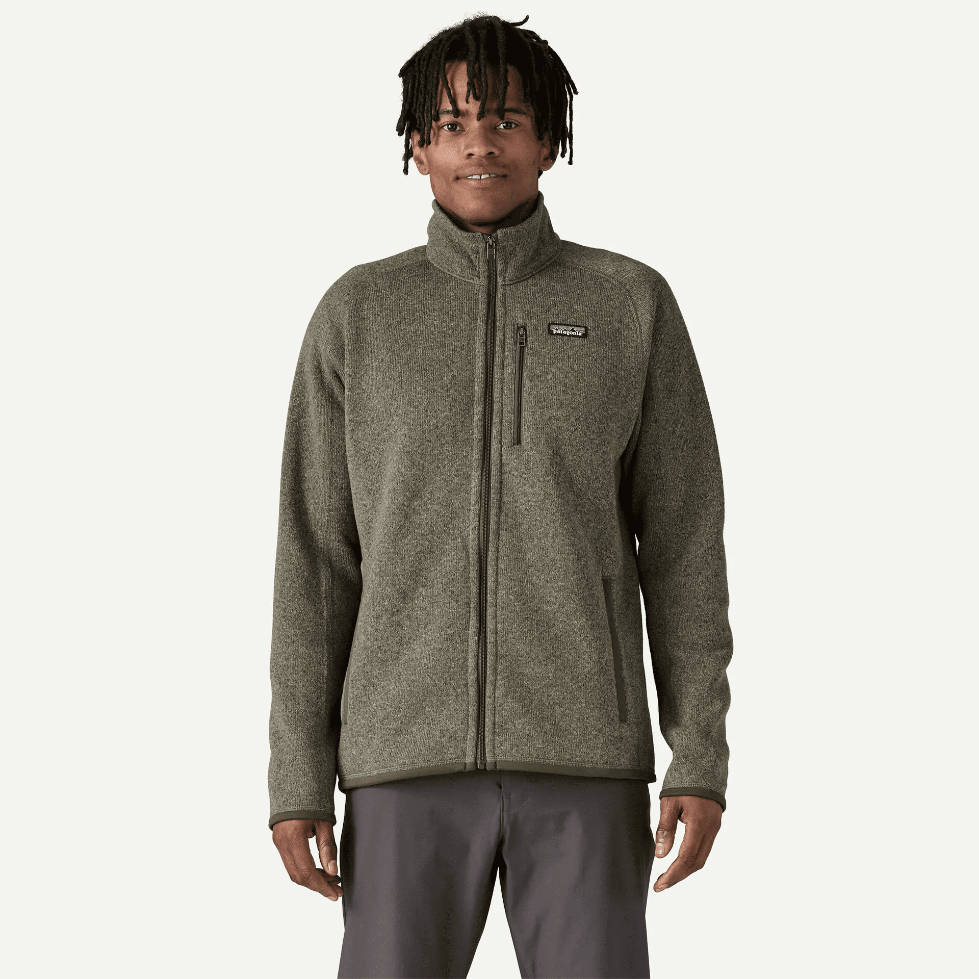 Patagonia M Better Sweater Jkt River Rock Green