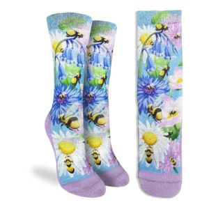 Good Luck Sock Honey Bees Socks Womens 5-15