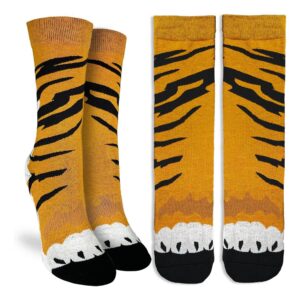 Good Luck Sock Tiger Feet Socks Womens 5-14