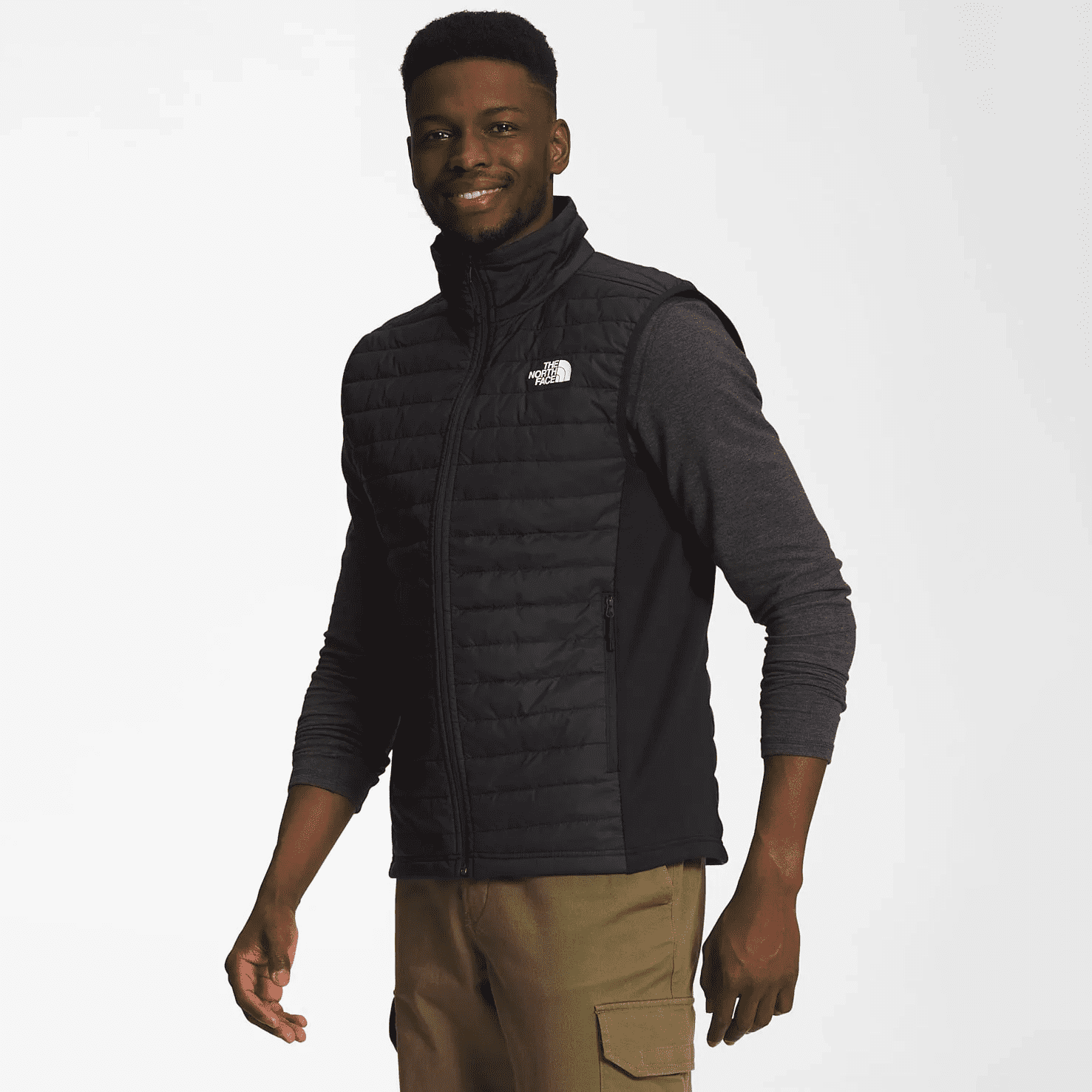 The North Face M Canyonlands Hybrid Vest Black - Image 2