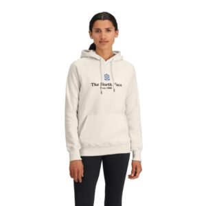 The North Face W Colorful World Flower Hoodie White Dune