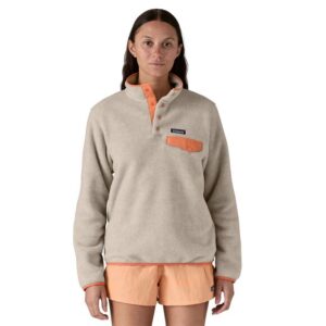 Patagonia W LW Synch Snap-T P/O Oatmeal /Peach