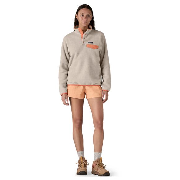 Patagonia W LW Synch Snap-T P/O Oatmeal /Peach - Image 4