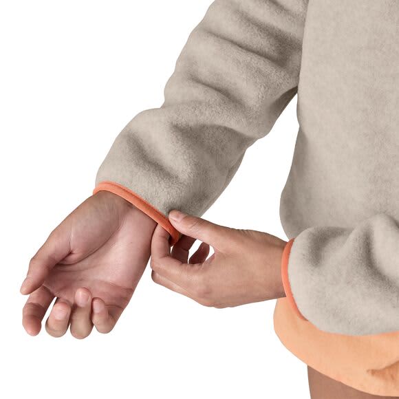 Patagonia W LW Synch Snap-T P/O Oatmeal /Peach - Image 6