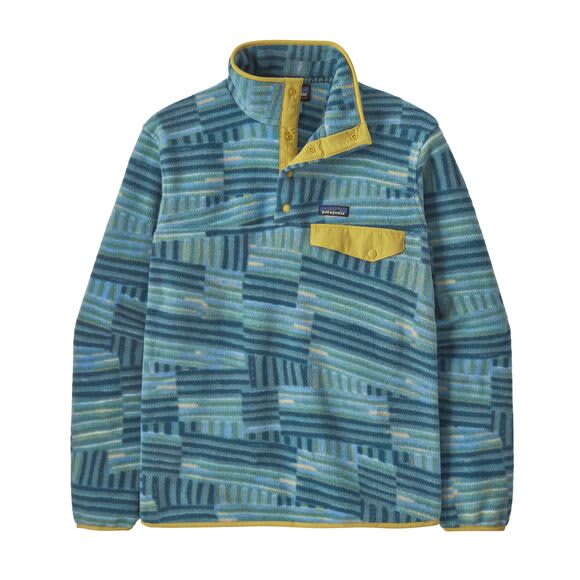 Patagonia M LW Synch Snap-T Quilty Fitz: Wetland
