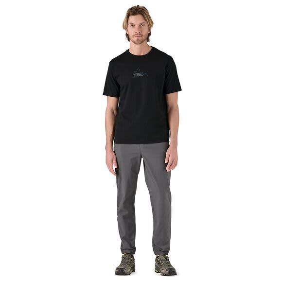 Patagonia M Berm Logo Responsibili-Tee Black - Image 3