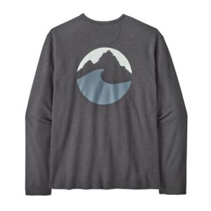 Patagonia M LW Applied Imagination Wildrise Crew Ink Black