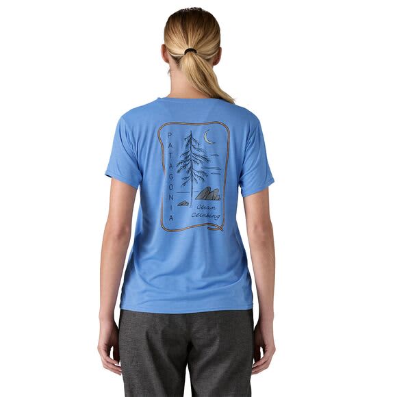 Patagonia W Cap Cool Daily - Lands Clean Climb Roots: Blue - Image 2