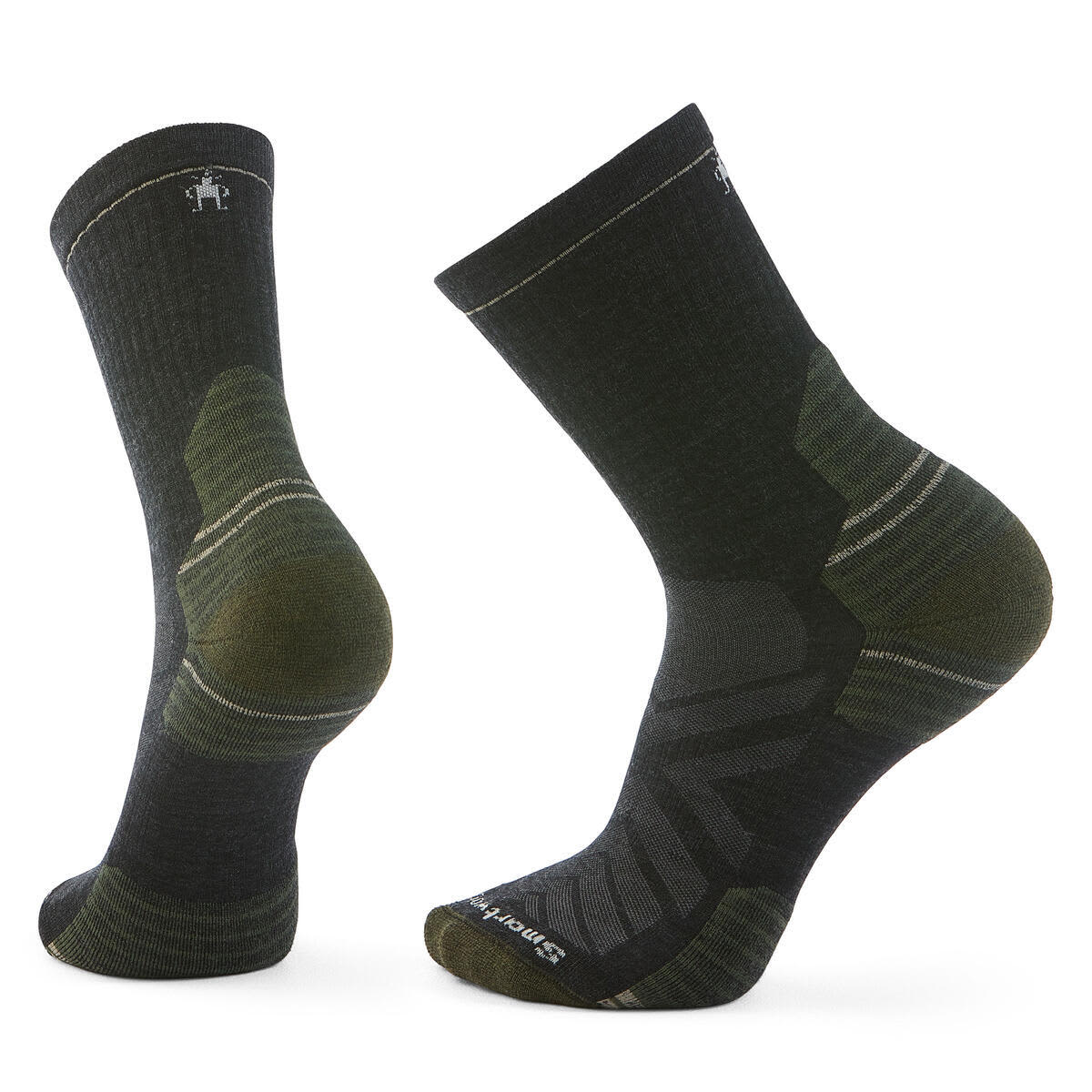 Smartwool Hike Target Cush Mid Crew Socks Char