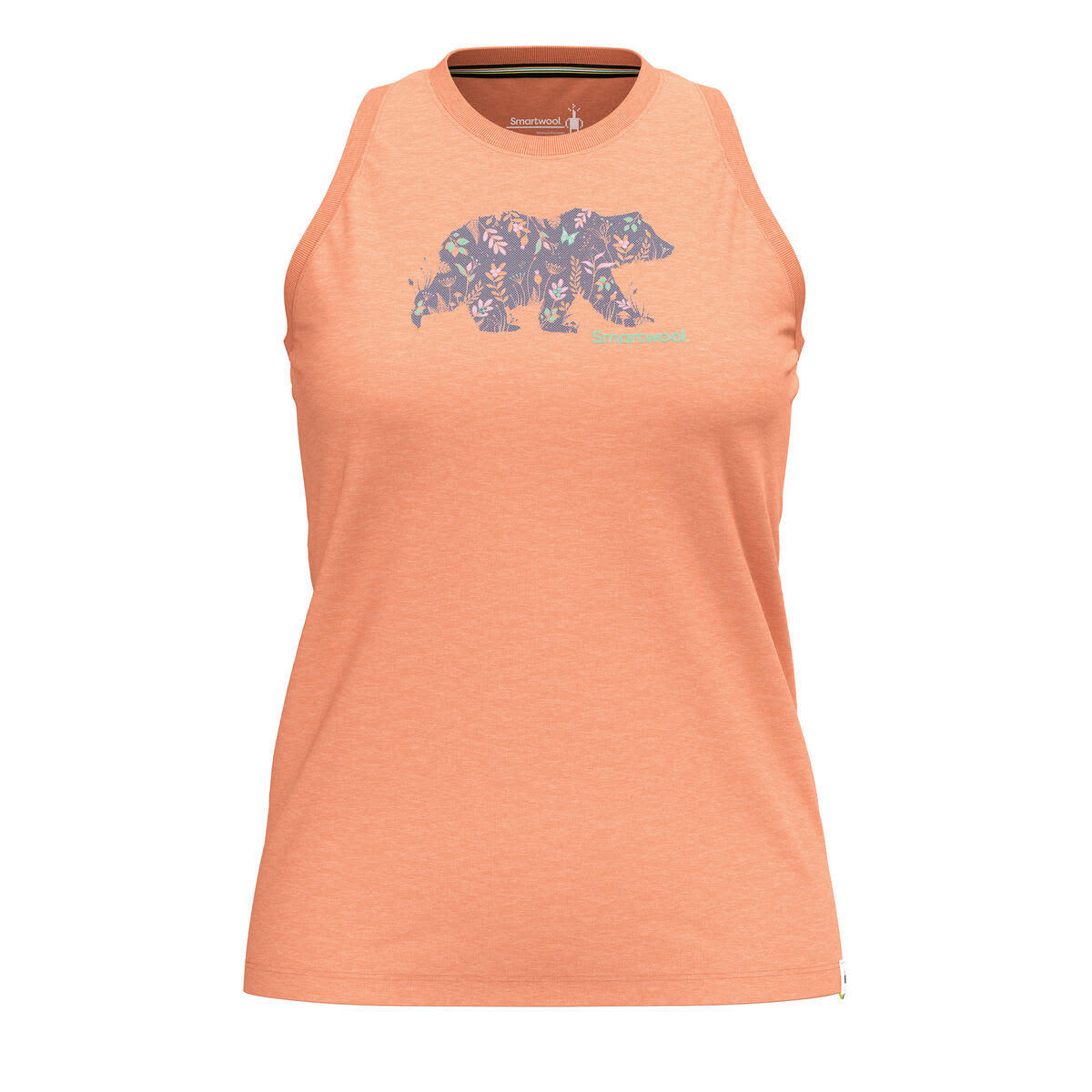 Smartwool W Osa Vega Graphic Tank Terracotta - Image 2