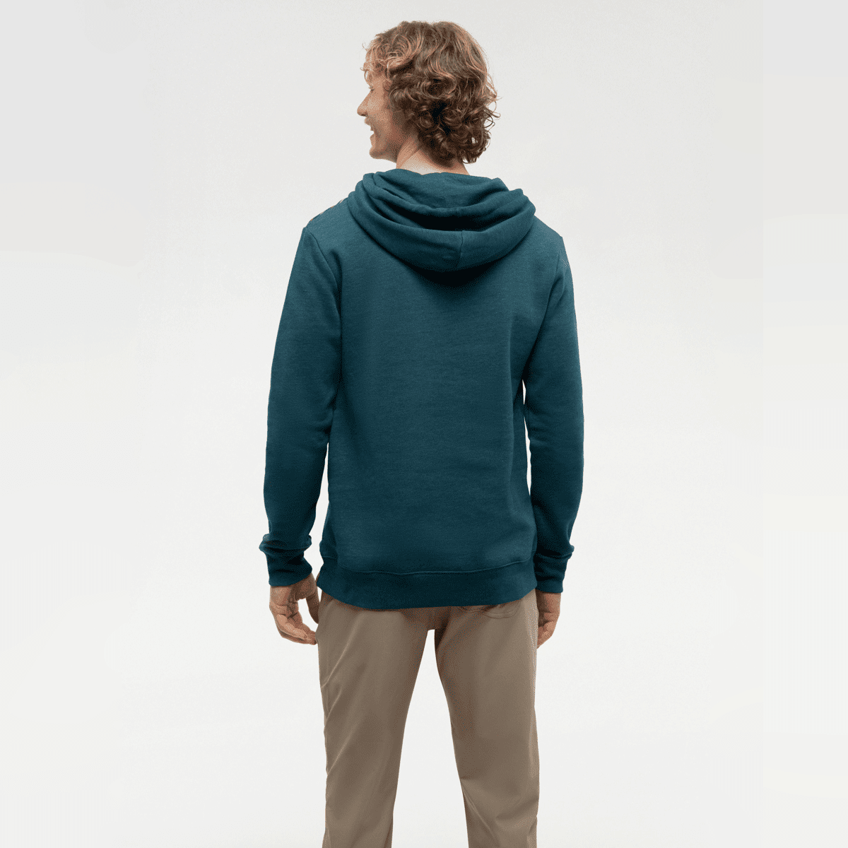 tentree M Retro Juniper Hoodie Jasper /Oasis - Image 2