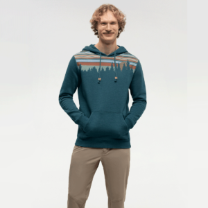 tentree M Retro Juniper Hoodie Jasper /Oasis