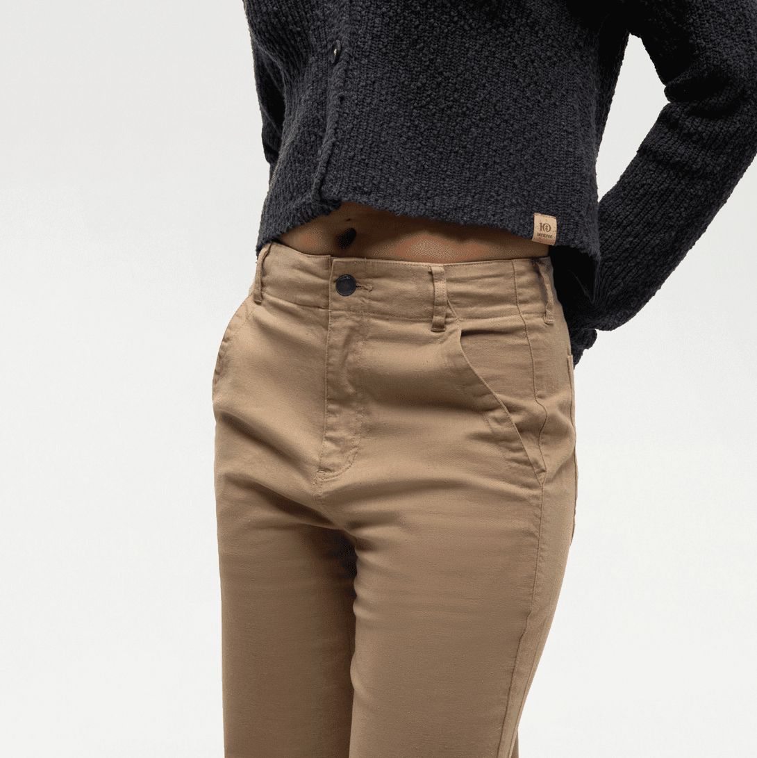 tentree W Slocan Pant Khaki - Image 3