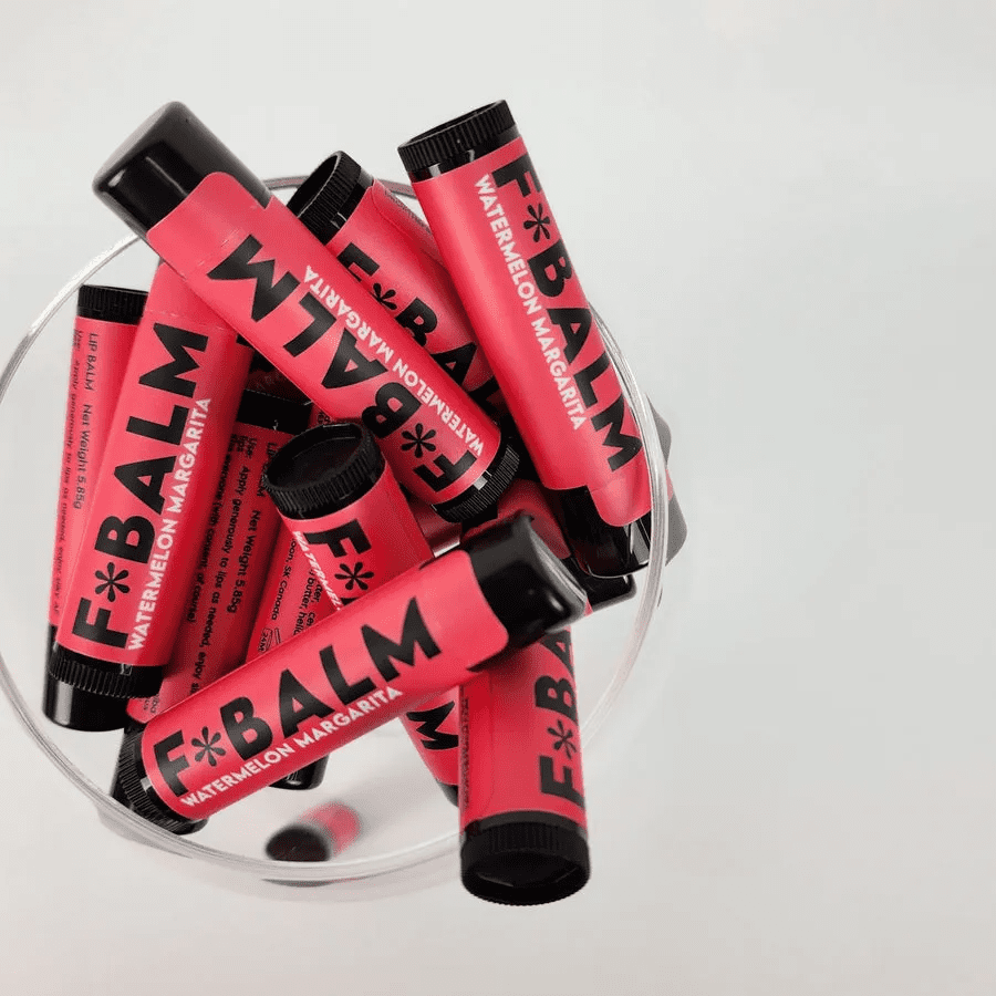 Charleston & Harlow F*BALM COCKTAIL Watermelon Margarita Lip Balm - Image 2