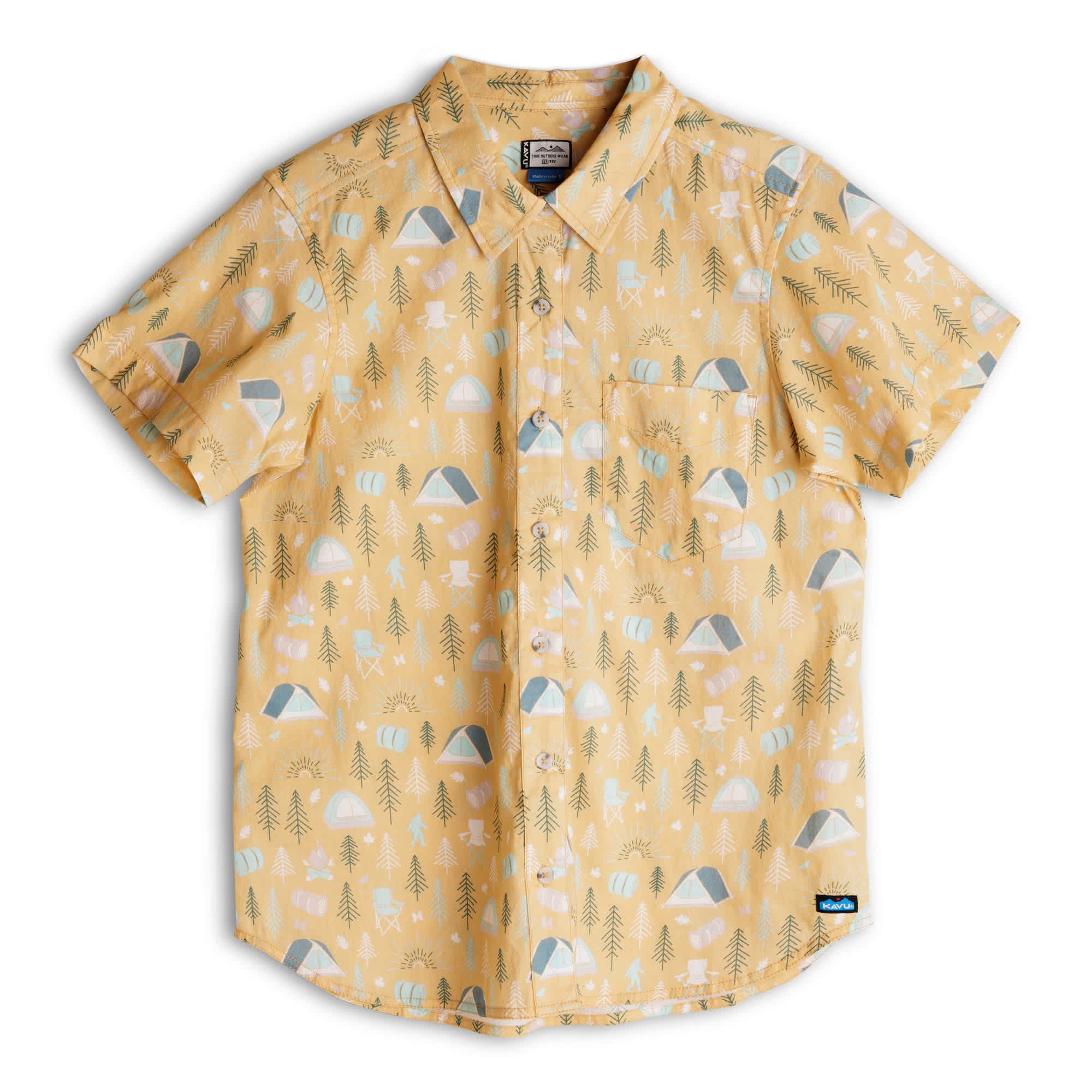 KAVU W Girl Party Shirt -Camp Vibes