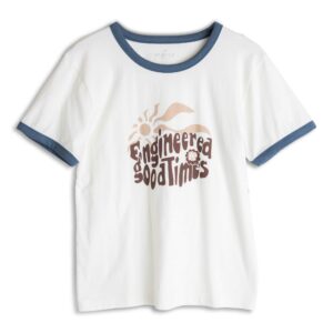 KAVU W High Spirits Shirt -Off White