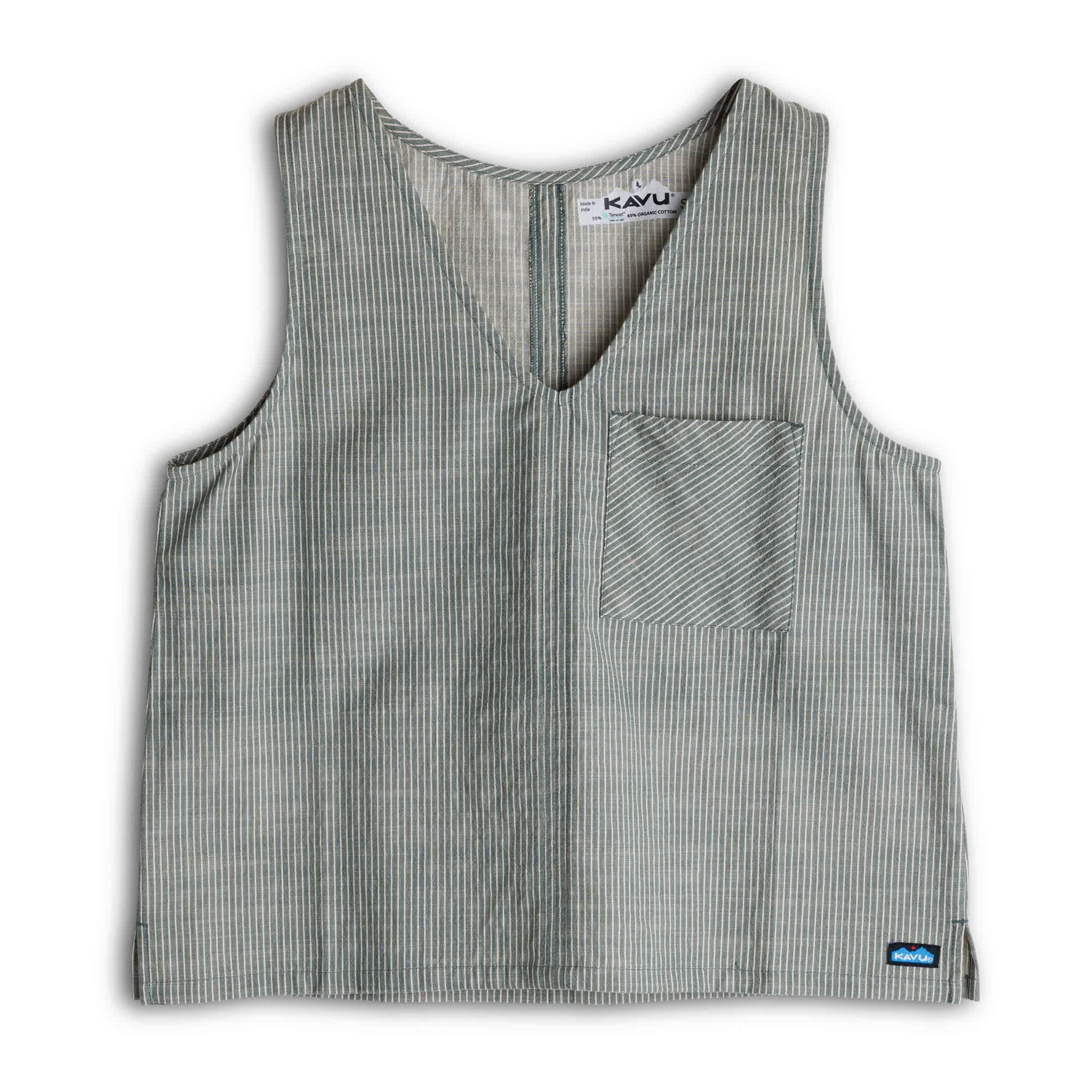 KAVU W Vacay Tank Top -Dark Forest