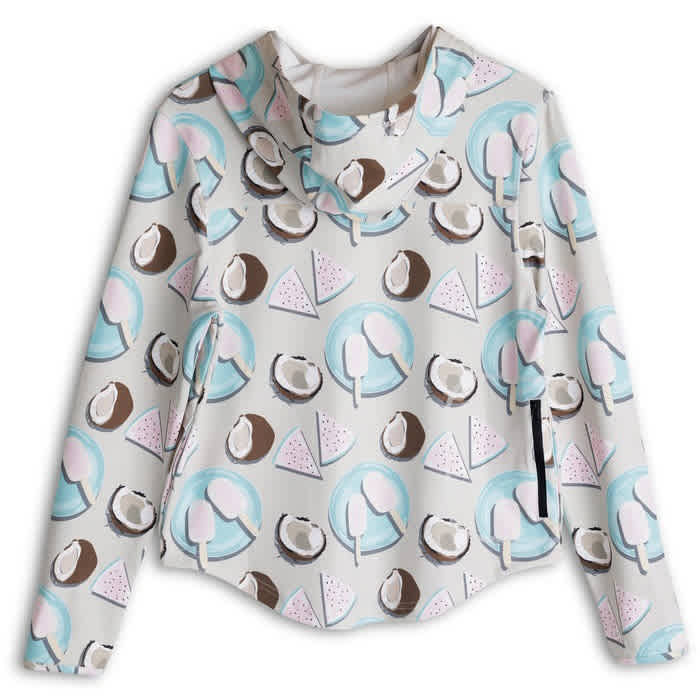 KAVU W Sunshade Hoodie-Coconutty - Image 2