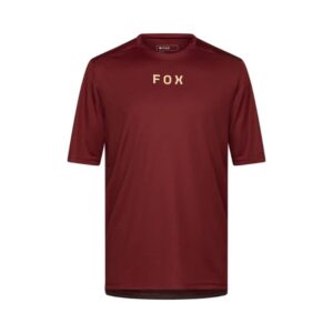 FOX RANGER SS JERSEY WORDMARK Rust