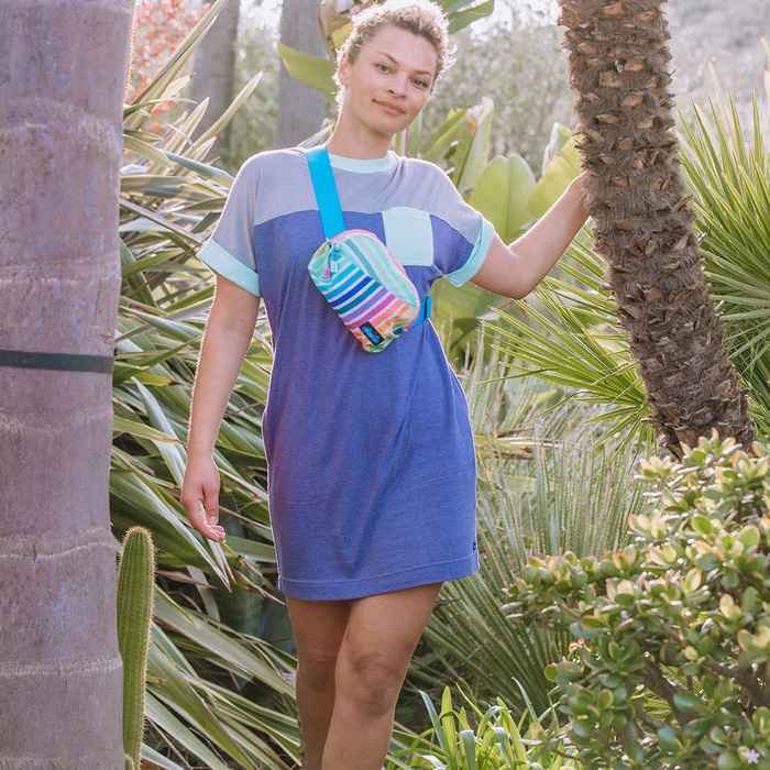 KAVU W Cut Back Dress -Forest Retreat - Image 4