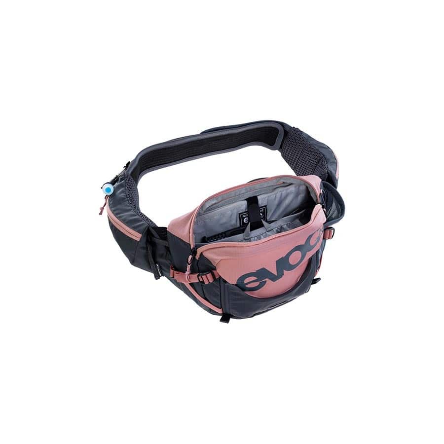 Evoc Hip Pack Pro 3 + 1.5L Bladder Dusty Pink/Carbon Grey - Image 4