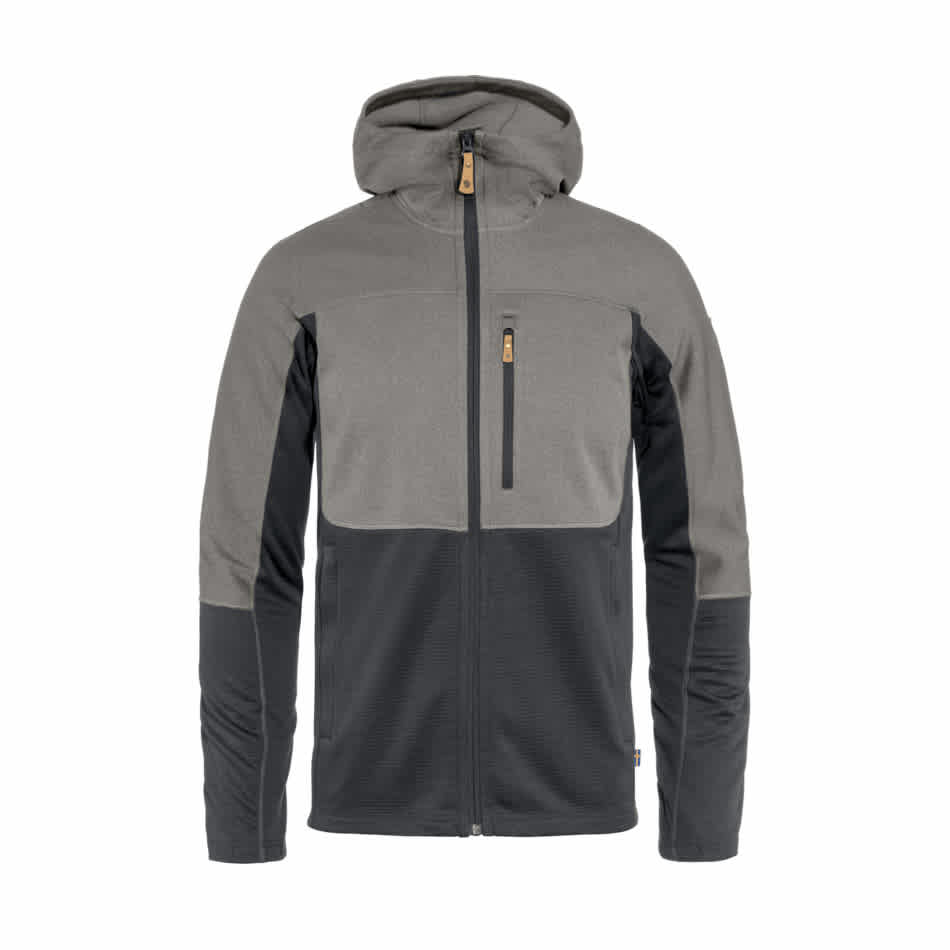 Fjallraven M Abisko Trail Fleece Iron Grey-Grey