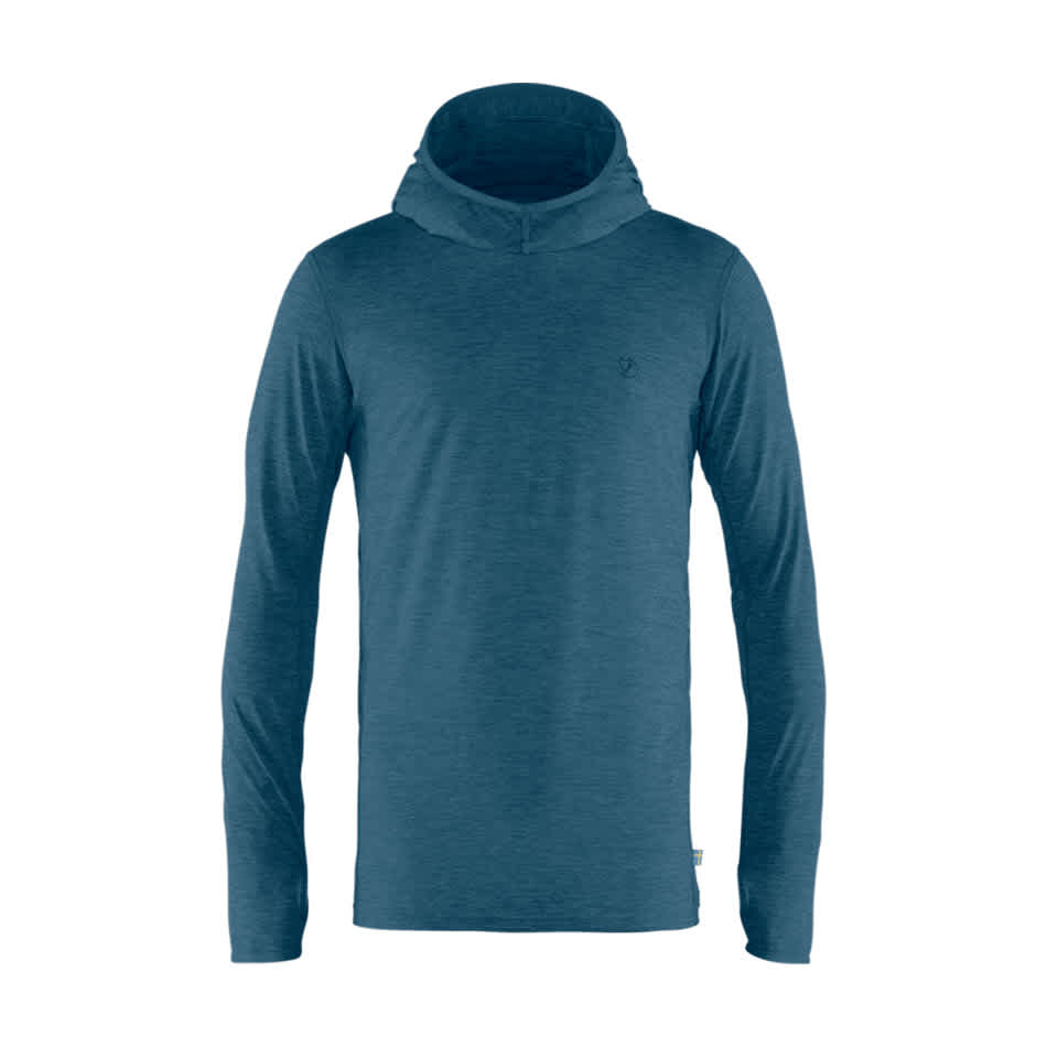 Fjallraven M Abisko Sun-hoodie Indigo Blue