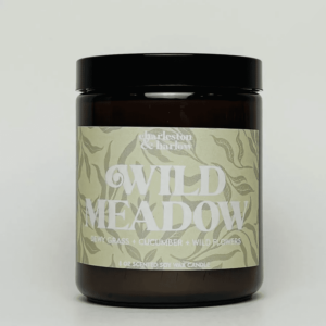 Charleston & Harlow SPRING Wild Meadow - Grass Cucumber Wildflowers - Soy Candle