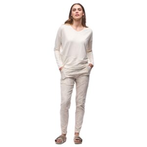 Indyeva Veloz Long Sleeve V-Neck Sea Froth