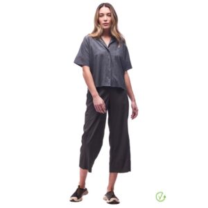 Indyeva Havada Short Sleeves Shirt Thyme Foliage