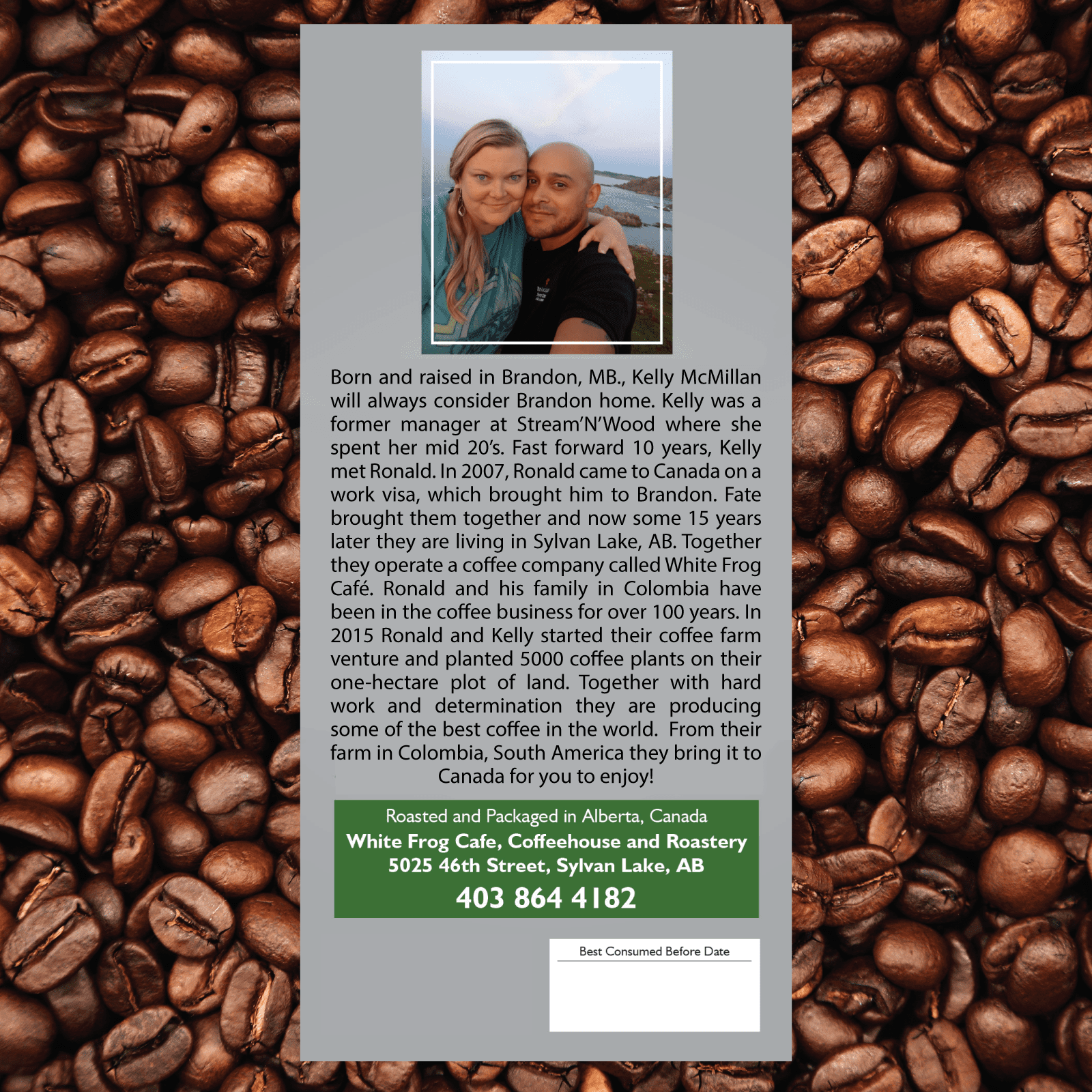 Stream N Wood Midnight Ride Dark Roast Coffee Fresh Ground - 340G Bag (By White Frog Cafe) - Image 2