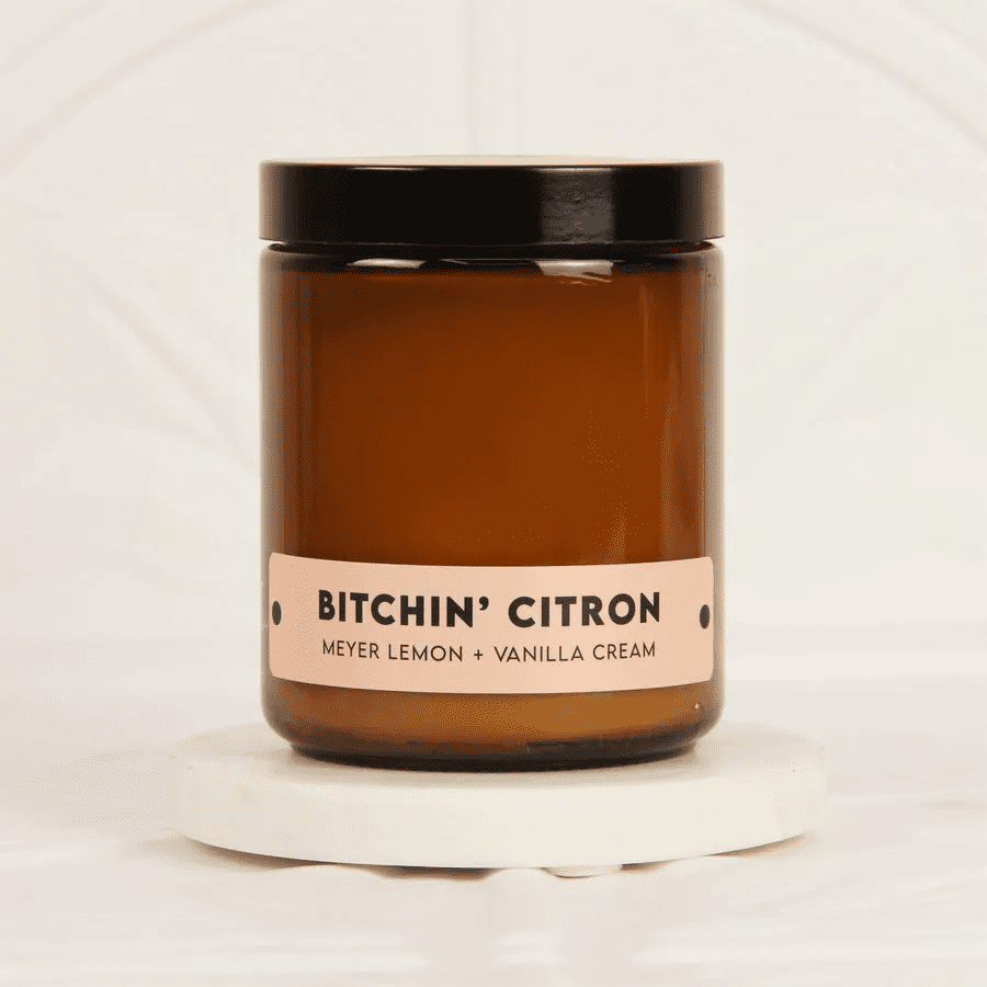 Charleston & Harlow Bitchin' Citron Soy Wax Candle 8oz