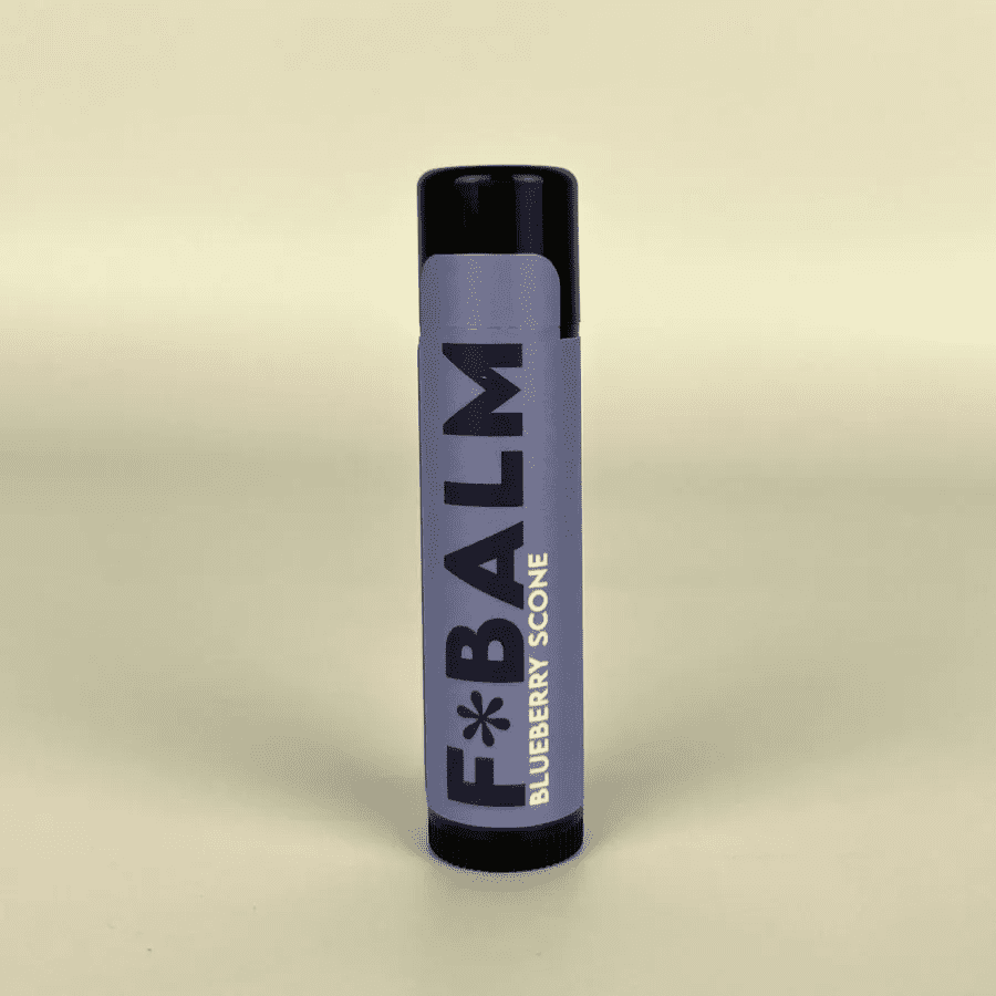 Charleston & Harlow F*BALM Blueberry Scone Lip Balm